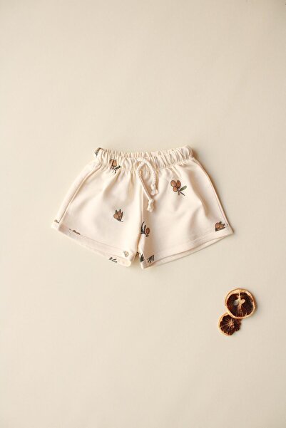Oh La La Koala For Little Ones Zeytin Baskılı Bağcıklı Şort