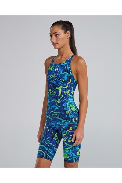 TYR W Thresher Opb Hyb Blue/Green - Colorful - 22 - St00640-2404