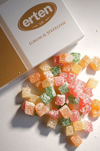 Erten Şekerleme Hindistan Cevizli Meyveli Mini Lokum 450 Gr