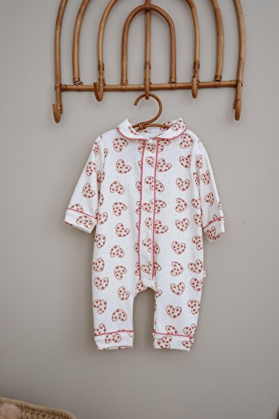 Oh La La Koala For Little Ones Heart Cookie Snap Puffy Sleep Series Jumpsuit