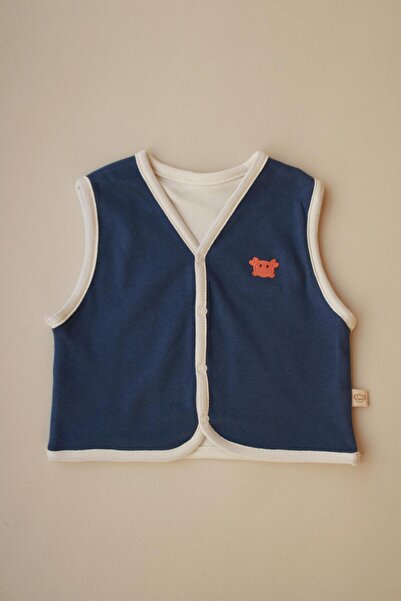 Oh La La Koala For Little Ones Yengeç Nakışlı Çift Taraflı Yelek