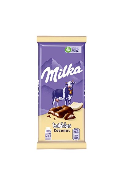 Milka bubbles coconut 97 gr