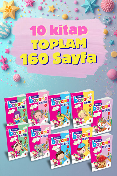 Tandem Yayınları كتاب تلوين مع العينات 
 (10 كتب)