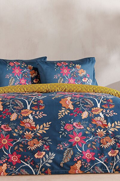 Doqu Home Σετ Παπλωματοθήκη Σατέν Celebrity Διπλό - Πράσινο