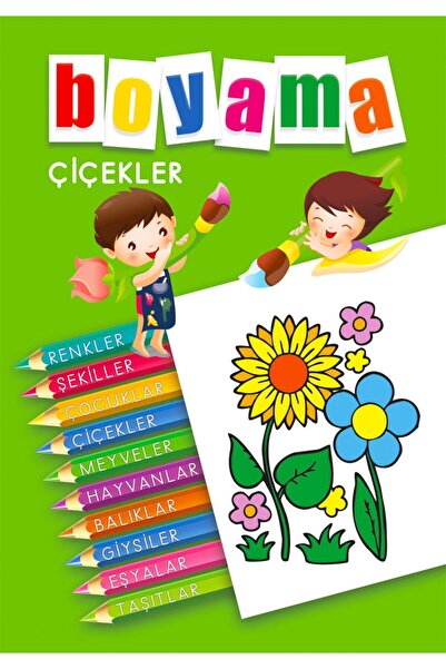 Mercek Yayıncılık İnce Yeni Boyama 10 Kitap Takım