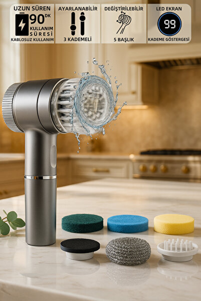 Mioji فرشاة تنظيف متعددة الأغراض من الجيل الجديد Mio CB160 بسعة 2000 مللي أمب...