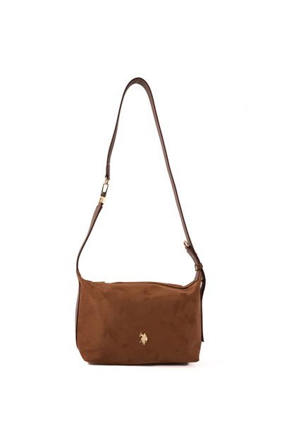 U.S. Polo Assn. Tan-Brown Women's Messenger Bag Us26331