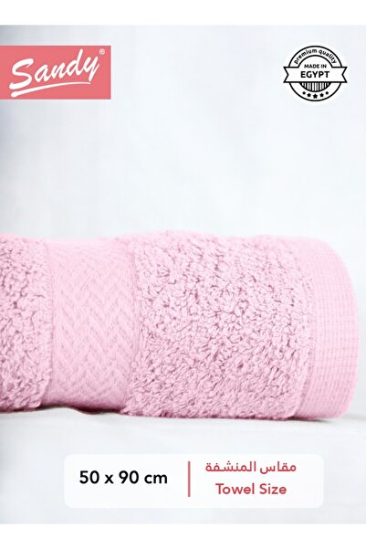 Sandy 100% Egyptian Cotton Hair Towel (50x90 cm) 600 GSM Soft Quick Drying & ...