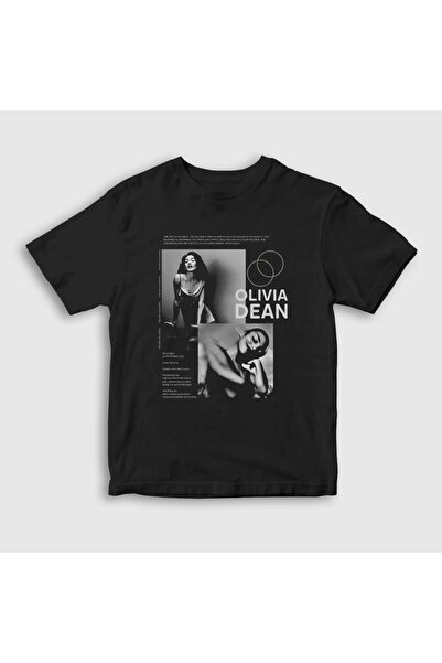 Presmono Copii unisex negri The Art Of Loving Olivia Dean tricou 594748tt