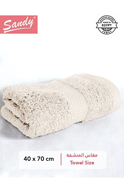 Sandy 100% Egyptian Cotton Hand Towel (40x70 cm) 600 GSM Soft Quick Drying & ...