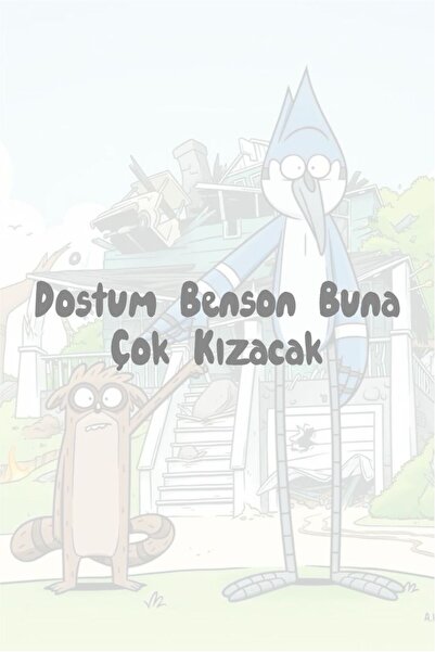 Turuncu Sticker Continuous Series (Benson Will Be Very Angry) Sticker Label 1...