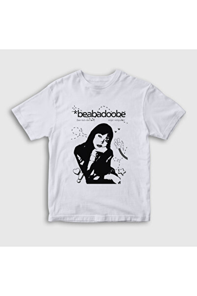 Presmono Unisex copii alb Peace Beabadoobee Beatrice Bea Kristi tricou 593942tt