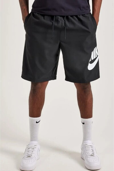 Nike Nk Clup Woven Men's Black Woven Sports Shorts