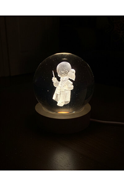 Aludra Craft Studio Kristal Led Işıklı Küre