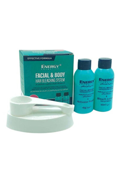 Energy Cosmetics FACIAL & BODY HAIR BLEACHING SYSTEM SYSTEM