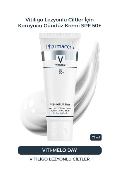 Pharmaceris Viti-Melo Day SPF 50+ | Pigment Kaybı Olan Ciltler İçin Koruyucu ...