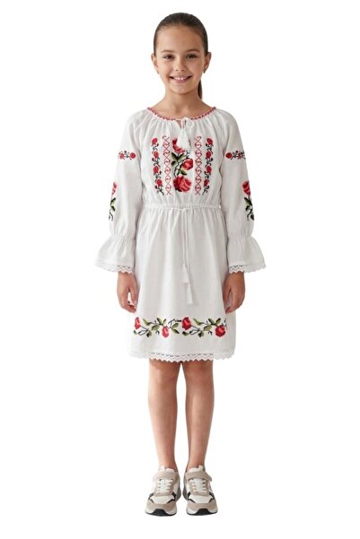 rody's forever Φόρεμα CPC για κορίτσια λευκό/κόκκινο Φόρεμα CPC για κορίτσια ...