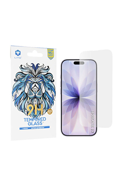 Lito iPhone 17 9H Tempered Glass, transparent