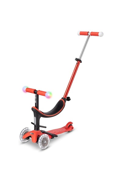 Micro Scooters | Mini 2 Grow LED 4in1 Toddler's Trike | Handlebar Adjustable ...