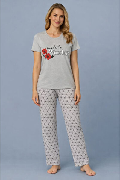 Enisa moda Made to Worship Women's Pajamas