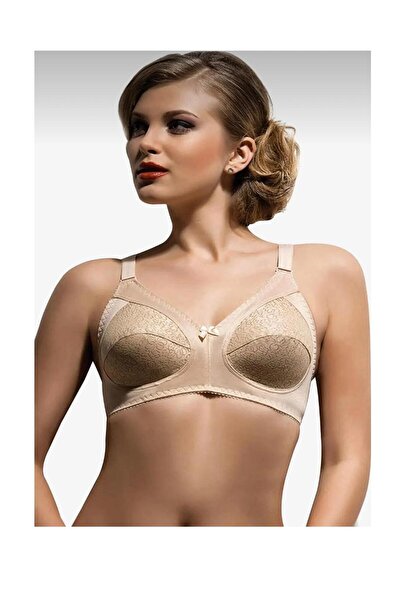 AYYILDIZ 777 Balensiz Dantelli Minimizer Toparlayıcı Sütyen Bej/Ten