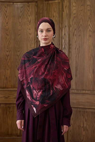 İpekhan 02 Patterned Bamboo Shawl