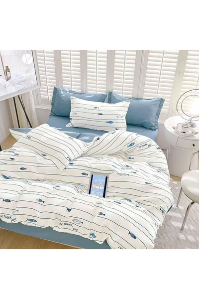 OEM Bed linen for double bed 2 people, 6 pieces, Finet, DREAM-1133