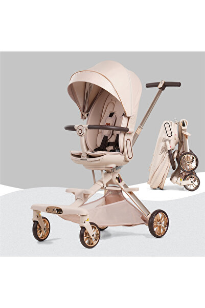 baobaohao High-View Infant Stroller, One-Touch Compact Folding Infant Strolle...