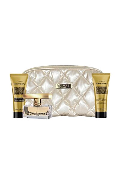 Farmasi Σετ SENSATIONAL, Parfum 50 ml, Lotiune de corp 100 ml, Gel de dus 100...