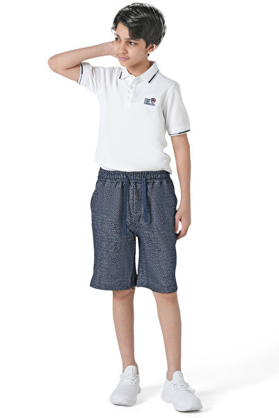 SilverStone Comfortable everyday boys' shorts with an elasticated polka dot w...