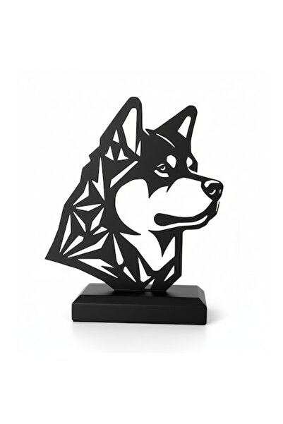 OEM Placă decorativă 3D cu siluetă de câine Akita