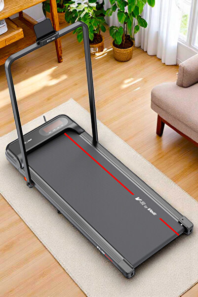 FeyzaDesign Katlanabilir Koşu Bandı, Manuel Eğim, Uzaktan Kumanda, 10 km/s hız