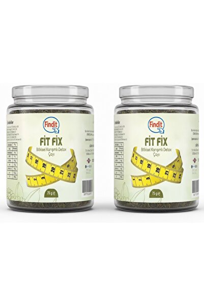 Findit Detox Çayı Fit Fix Bitkisel Karışımlı Doğal Arınma ve Form Desteği 75 ...