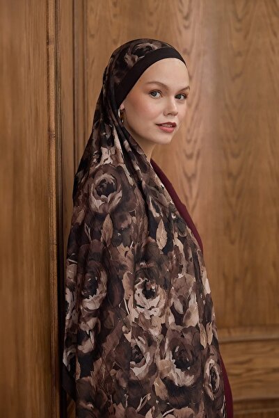 İpekhan 07 Patterned Bamboo Shawl