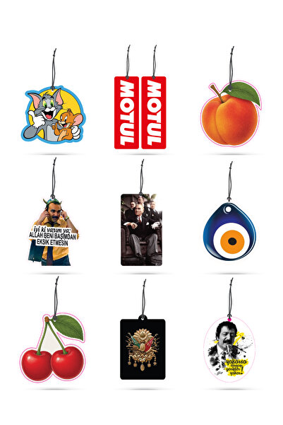 ByMeyla 9 قطع من زينة التوربيدو بتصميم فاخر |   سلسلة العطور الخاصة من الثقاف...