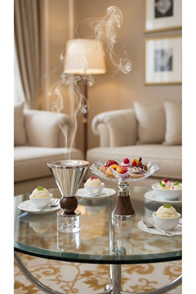 Generic Date-themed sweets holder set with incense burner in an elegant design