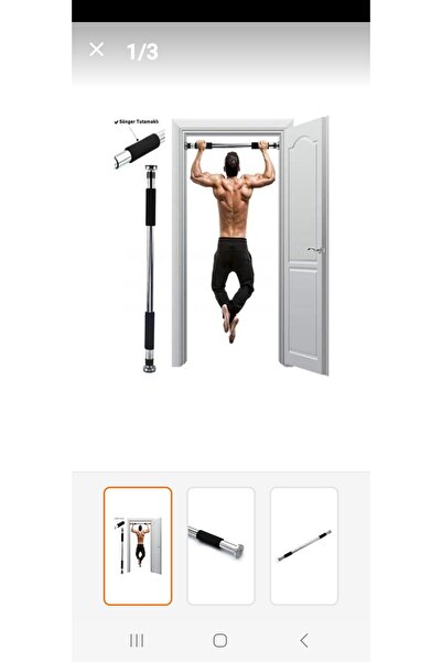 Seyax Kapı Arası Barfiks Çubuğu Demiri 80x130 cm