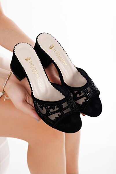 DARUGA Women's Thick Heeled Daily Home Slippers