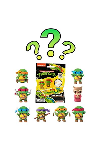 Muhcu Home Ninja Turtles Buddies 3D Surprise Figure Pack - 5 cm Figure Toy