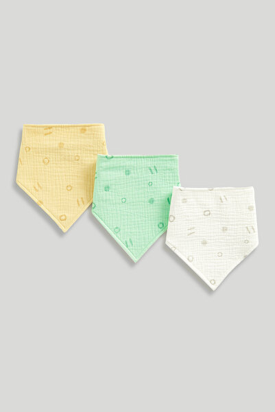 MOTHERCARE 3Lü Müslin Önlük