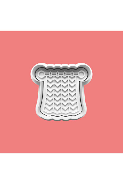 Sekovlog59 قالب كعك منقوش بالتطريز وقالب عجينة السكر