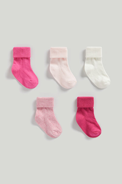 MOTHERCARE 5Li Pembe Çorap