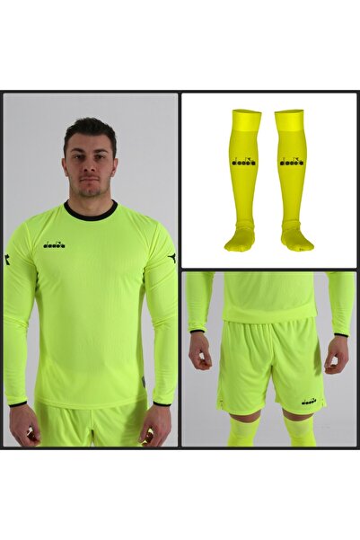 Diadora Elite Profesyonel Kaleci Forması ÜÇLÜ TAKIM FORMA+ŞORT+TOZLUK