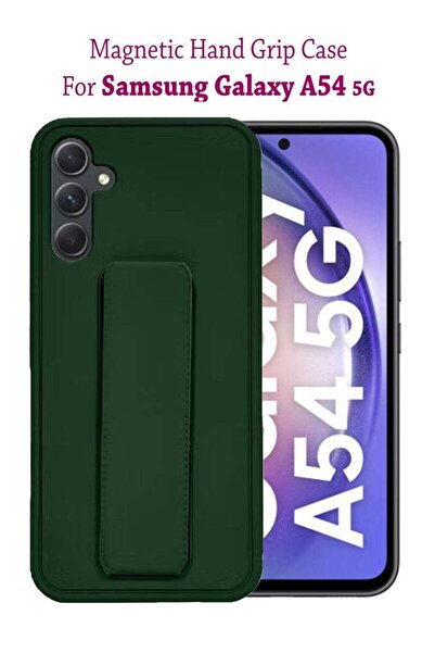 Generic Premium Silicone Magnetic Hand Grip Case Cover for Samsung Galaxy A54...