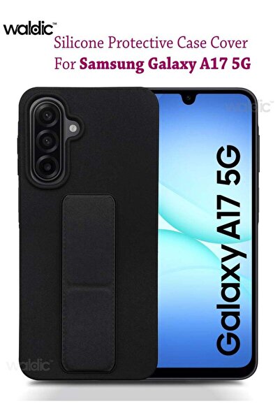 Generic Samsung Galaxy A17 HAND HOLDER Premium Silicone Protective Back Case ...