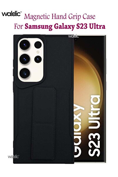 Generic Premium Silicone Magnetic Hand Grip Case Cover for Samsung Galaxy S23...