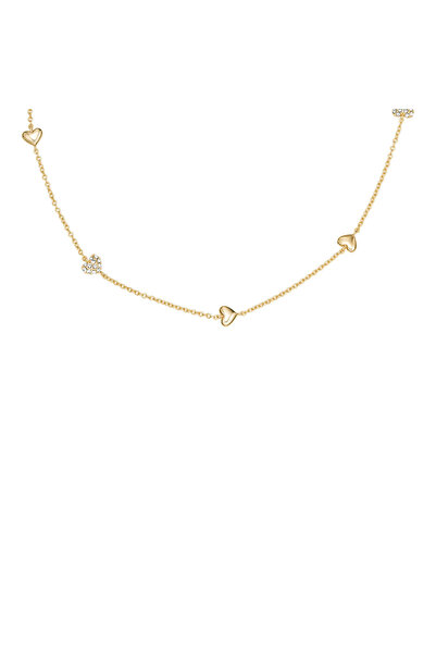 Fossil Sutton Brass Damenhalskette JA7298710