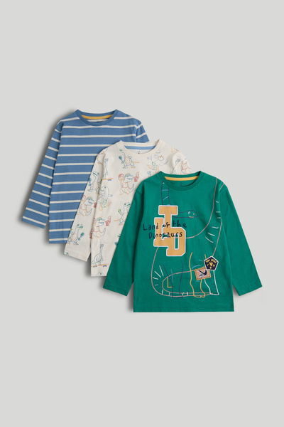 MOTHERCARE 3Lü Uzun Kollu Tshirt