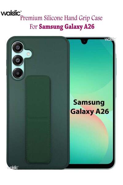 Generic Samsung Galaxy A26 HAND HOLDER Premium Silicone Protective Back Case ...