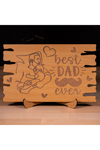Creators of Crafts Best dad plaque